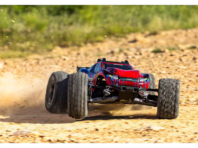 Traxxas Rustler 4x4 1:10 VX3 RTR albastru
