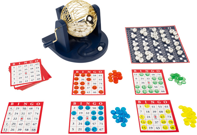 Small Foot Hra bingo s žrebovacím bubnom