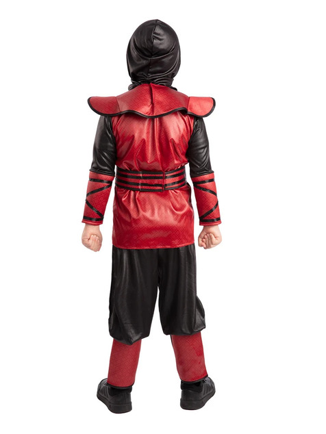 SUPER RED NINJA dětský kostým velikost (122-128 cm)