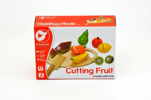 Tabla pentru fructe cu lemn