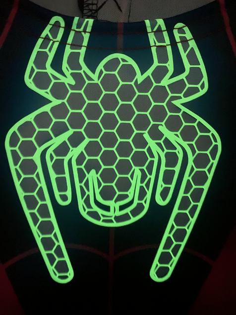 SPIDERMAN  Miles Morales svietiaci v tme detský kostým veľkosť XXS(98-104cm)