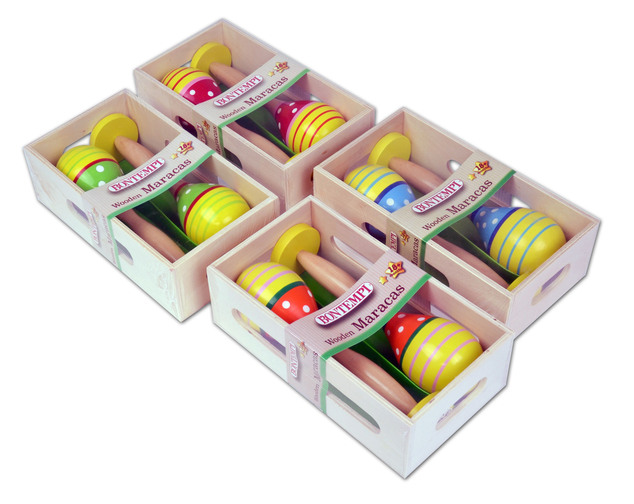 Bontempi Drevené maracas 562010