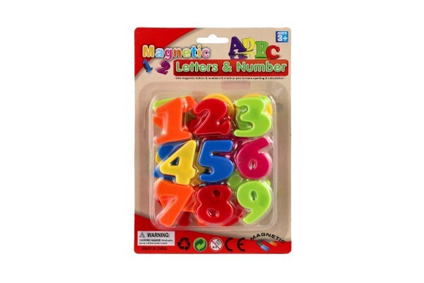 Magnetické číslice 4cm cca 27ks