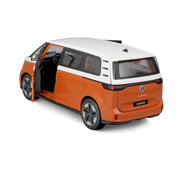 Maisto - 2023 Volkswagen ID.Buzz, bijela, metalik narančasta, 1:24