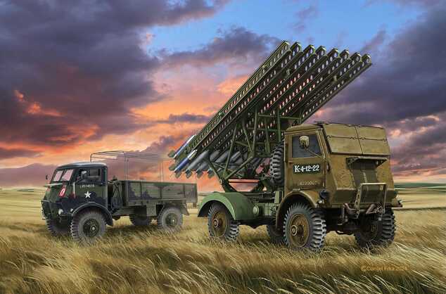 ModelSet militare 63338 - W.O.T. 8 BM-13-16 Katyusha/Cargo (1:35)