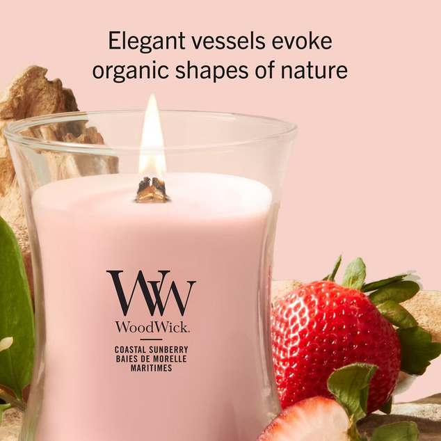 WW Kerze Mittel Coastal Sunberry