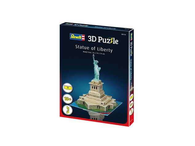 3D Puzzle REVELL 00114 - Freiheitsstatue