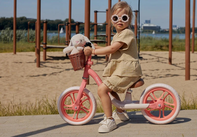 LIONELO Detské odrážadlo Alex Plus Beige Sand, 3r+