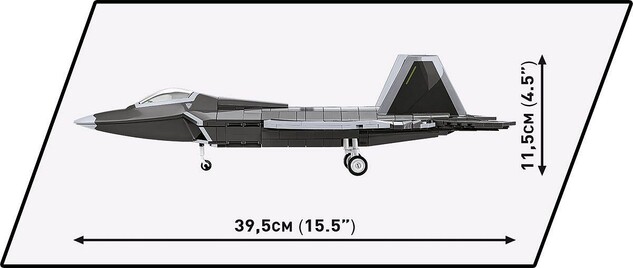 Cobi Lockheed F-22 Raptor, 1:48, 695 k, 1 f