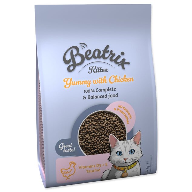 Beatrix Kitten s kuracím mäsom 1,4 kg