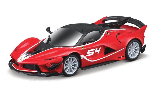 Maisto RC - 1:41 DIE-CAST METAL so svetlami, Ferrari FXX-K EVO, červené, XTR, Bluetooth 5.