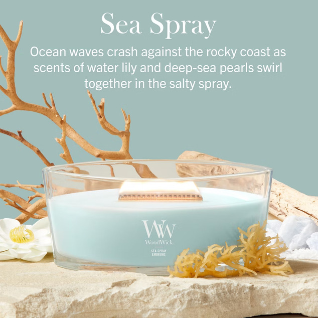 WW Kerze Schiff Sea Spray
