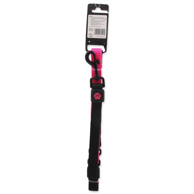 Vodítko Active Dog Bungee Neoprene M ružové 2x120cm