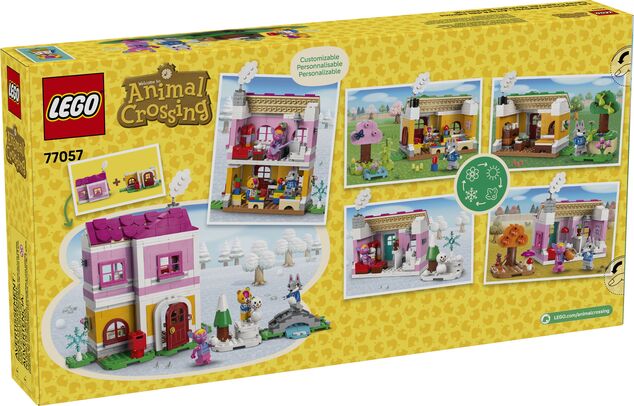 LEGO®Animal Crossing 77057 Tvorivé domčeky: Obdobia zábavy
