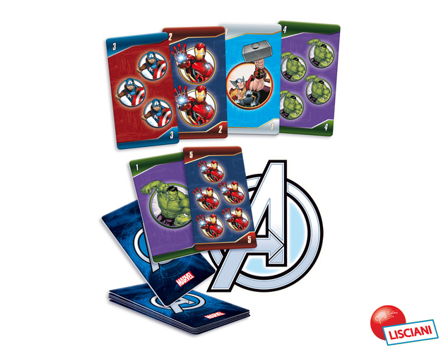 Marvel AVENGERS kartové hry 10v1