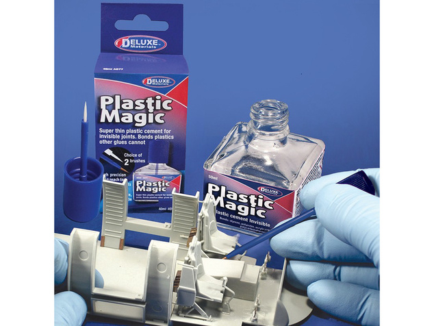 Plastic Magic bezfarebné lepidlo na plasty 40ml