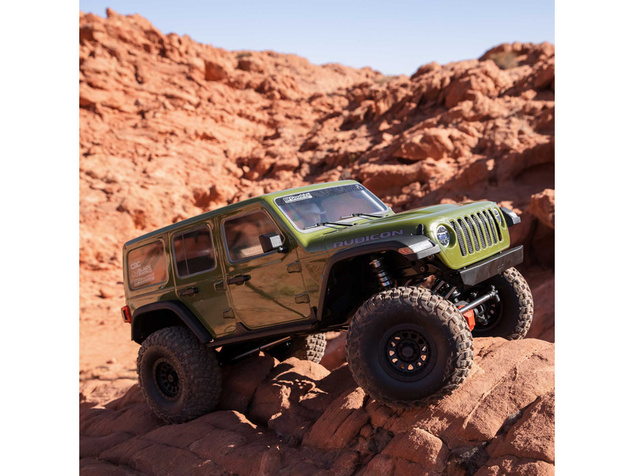 Axial SCX6 Jeep JLU Wrangler 1:6 4WD RTR strieborný