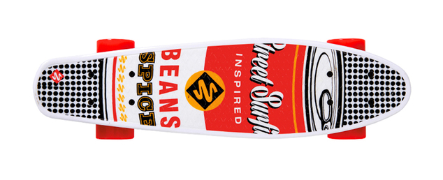 Skateboard Street Surfing POP BOARD Souper Black Dot