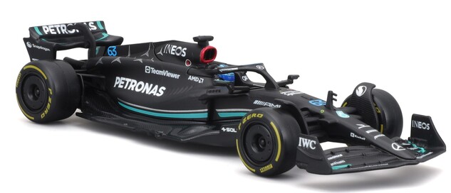 Bburago 1:43 RACE Formula F1 - Mercedes-AMG F1 W15 Performance (2024) #63 (George Russel)