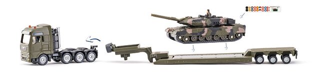 Siku Military - Camión con tanque