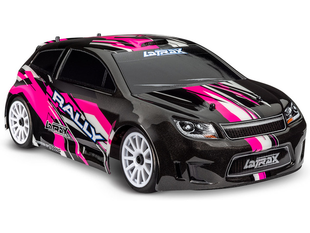 Traxxas Rally 1:18 4WD RTR červené