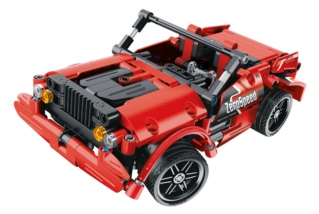 iM.Master Stavebnica auto 2v1 RC na diaľkové ovládanie 24x10x7 cm