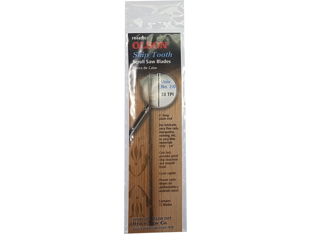 Olson list do lupienkovej pílky 0.56x0.25x127mm vlčí zub 28TPI (12ks)