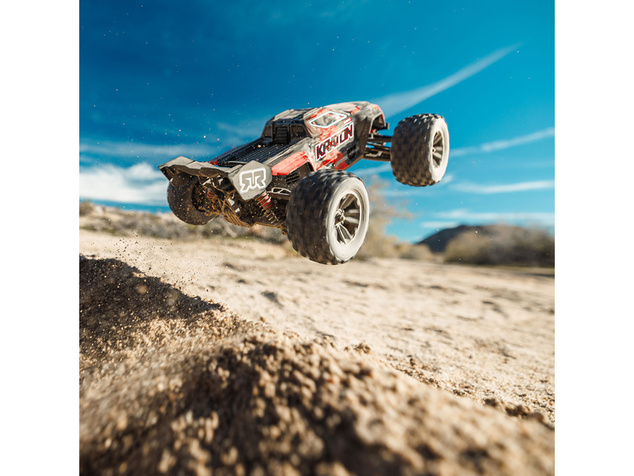 Arrma Mini Kraton 3S DSC BLX 1:16 4WD RTR Basic črna/rdeča