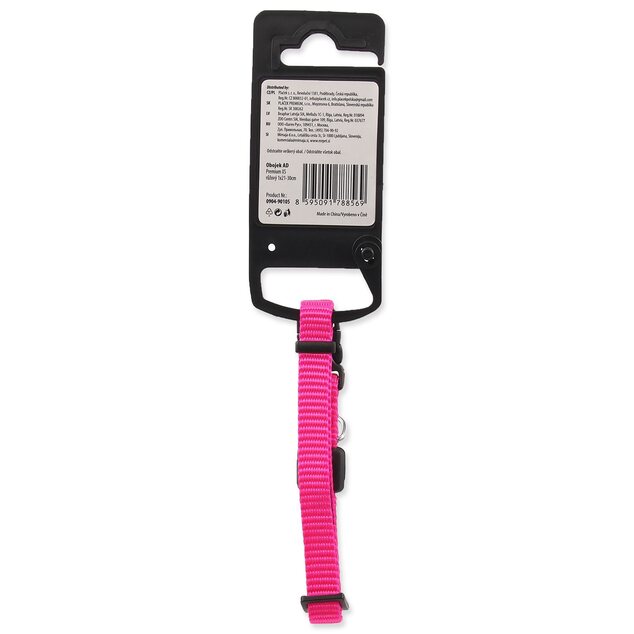 Obojok Active Dog Premium XS ružový 1x21-30cm