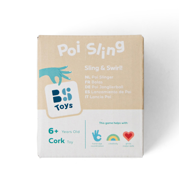 BS Toys Poi Sling - pomôcka pre rozvoj motoriky