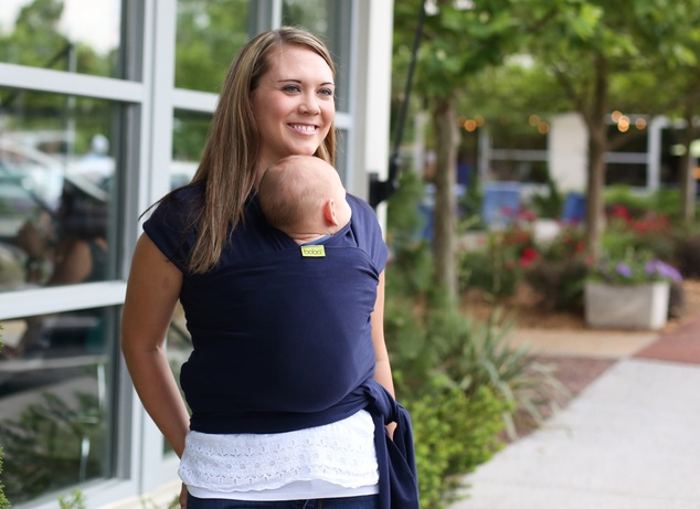 Nosič detí / šatka Boba Wrap - Navy Blue