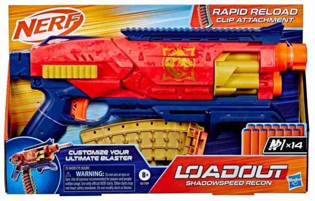 Nerf Loadout Shadowspeed Recon