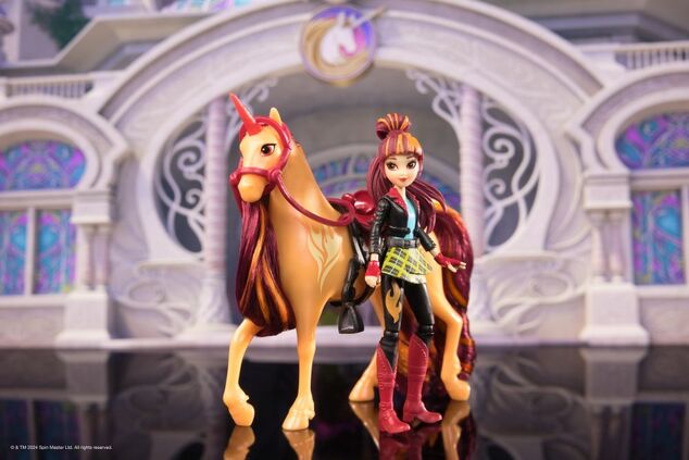 Unicorn Academy Valentin és Cinder figurák