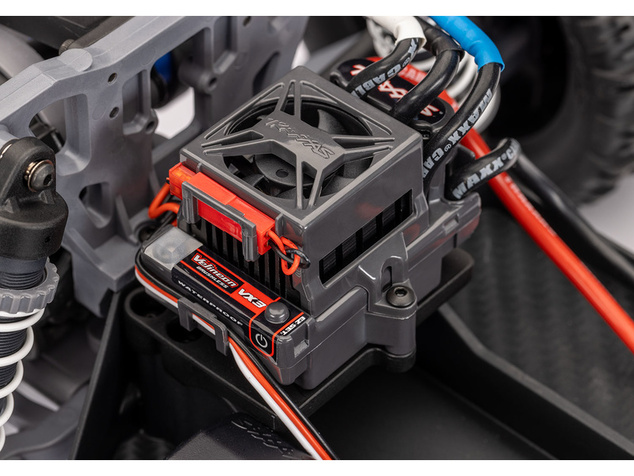 Traxxas Rustler 1:10 VX3 RTR čierny