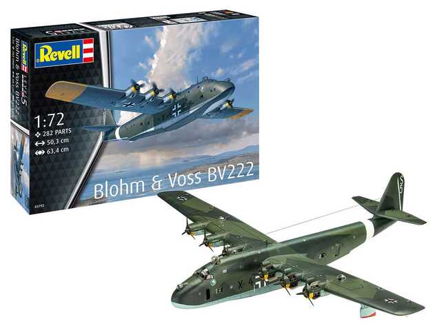 Plastic ModelKit letadlo 03792 - Blohm &amp; Voss BV222 (1:72)