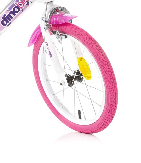 Dino Bikes - Detský bicykel 16" 164RSN-05FY - Fairy biely 2024