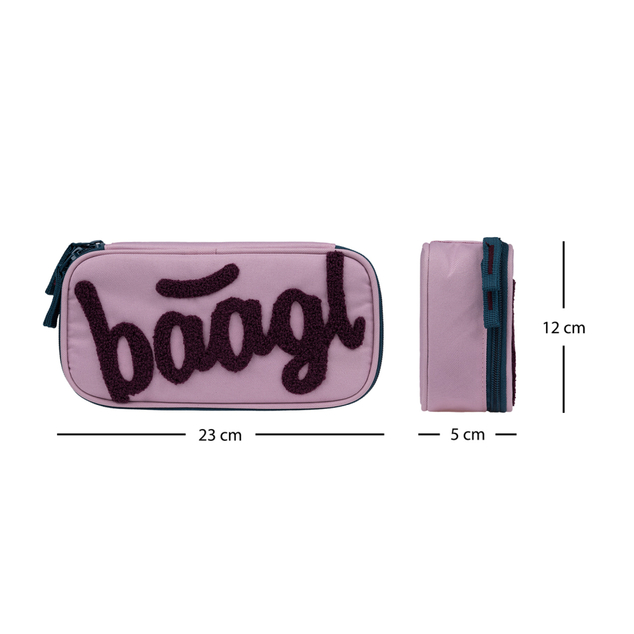 BAAGL Školský peračník etui Rose GRS