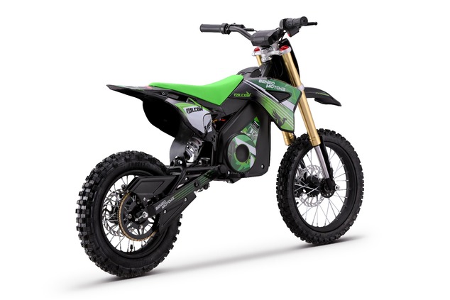 Motocross elettrico per bambini e adolescenti Beneo Motors Falcon verde - 1600W
