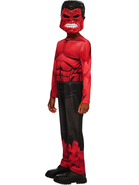 AVENGERS Hulk rot Kinderkostüm Größe XS(110-116cm)