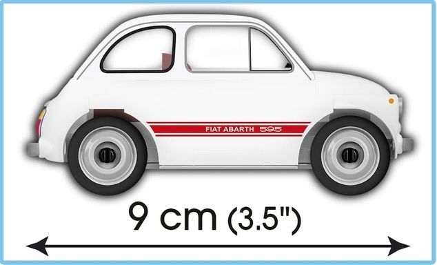 Cobi 24524 Fiat 500 Abarth 595