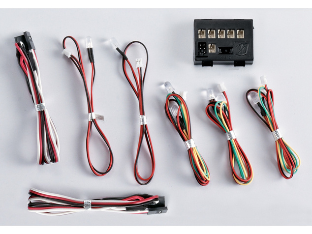 Killerbody svetelná sada 1:10 8x LED, riadiaca jednotka