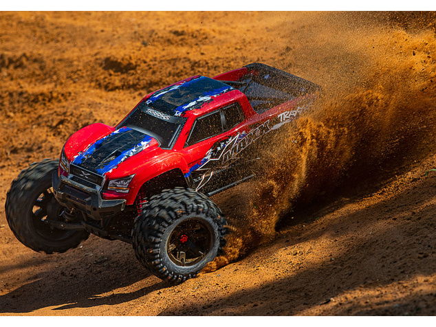 Traxxas X-Maxx 8S Belted 1:5 4WD RTR červený