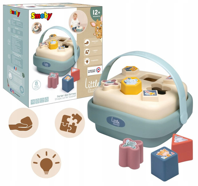 Smoby Little - Vkladačka košík