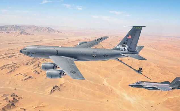 Maquette Avion 91281 - KC-135 R/FR Stratotanker (1:72)