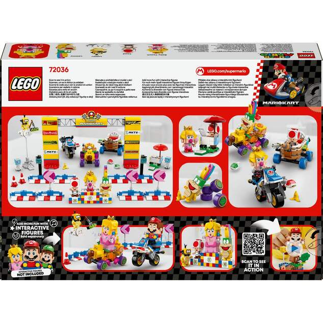 LEGO® Super Mario™ 72036 Mario Kart™ – Baby Peach und Grand Prix Set