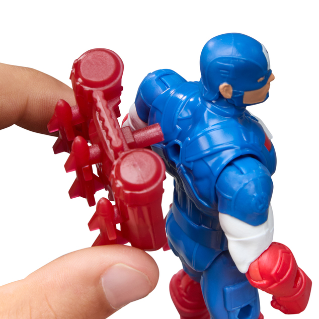 HASBRO - Avengers ActionVerse - Figura di Capitan America