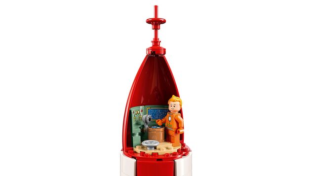 LEGO® Ideas 21367 Tintin®: Raketa na Mesiac