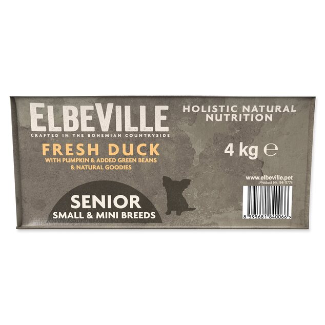 Krmivo ELBEVILLE Senior Mini Fit and Slim Condition Fresh Duck 4kg