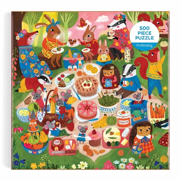 Mudpuppy Puzzle Piknik v lese 500 dielikov