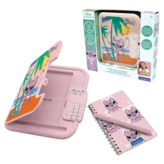 Elektronisches Notizbuch Secret Safe Angel - Disney Stitch
